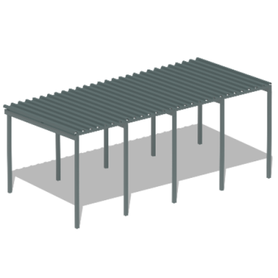 Теневой навес трибун МАФ 4130 в Новосибирске