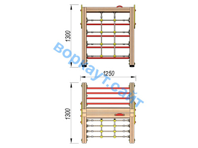 Детский спортивный комплекс ДСК 3201 в Новосибирске