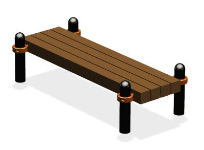 Воркаут скамья ВС-38 в Новосибирске