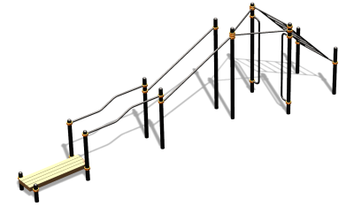 Спортивный комплекс воркаут ВС-200 в Новосибирске