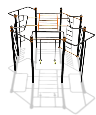 Спортивный комплекс воркаут ВС-73 в Новосибирске