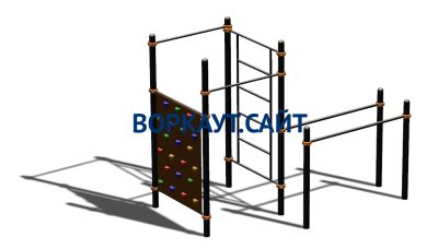 Спортивный комплекс воркаут ВС-119 в Новосибирске