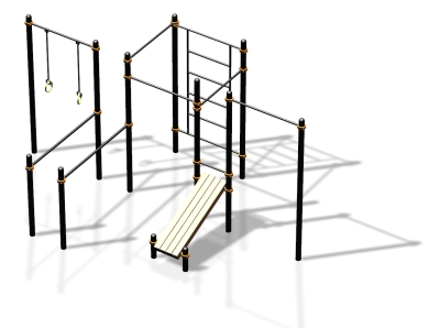 Спортивный комплекс воркаут ВС-152 в Новосибирске