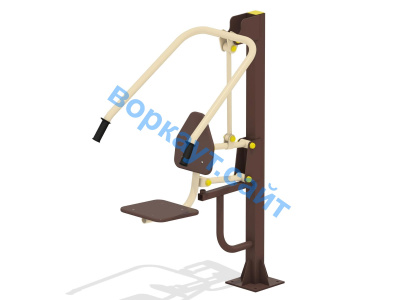 Уличный тренажер "Жим от груди" УТ 002 в Новосибирске