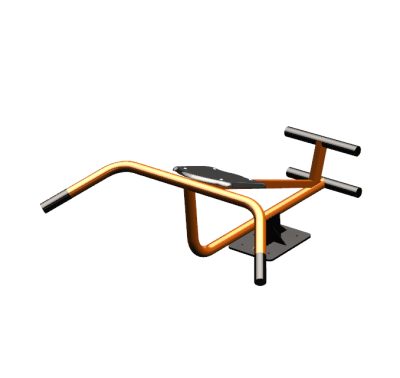 Уличный тренажер "Гиперэкстензия" УТ 108 в Новосибирске