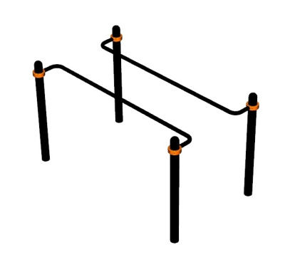 Спортивный комплекс воркаут ВС-180 в Новосибирске