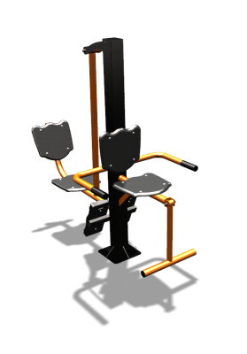 Уличный тренажер "Жим ногами Флекс" УТ318 в Новосибирске