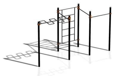 Спортивный комплекс воркаут ВС-138 в Новосибирске