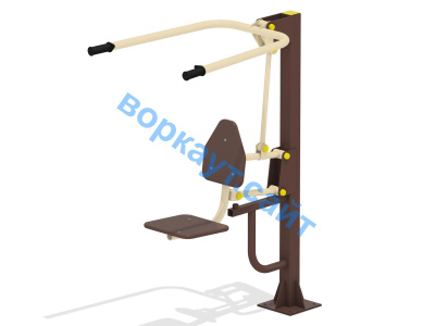 Уличный тренажер "Тяга сверху" УТ 001 в Новосибирске