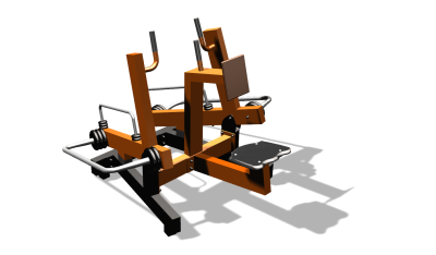 Силовой уличный тренажер  "Рычажная тяга"  УТ419 (тренажер находится на оптимизации у производства  и внешне может отличится от заявленной картинки в Новосибирске