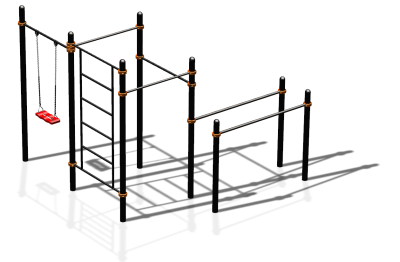 Спортивный комплекс воркаут ВС-92 в Новосибирске