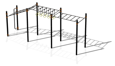 Спортивный комплекс воркаут ВС-147 в Новосибирске
