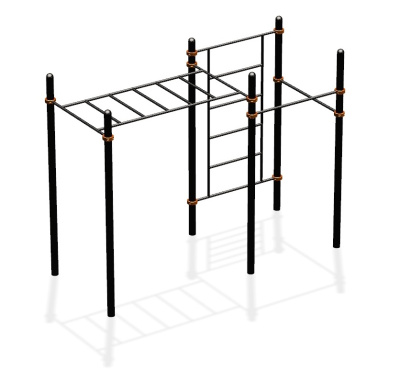 Спортивный комплекс воркаут ВС-55 в Новосибирске