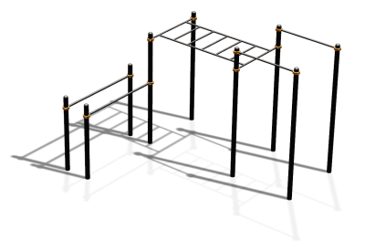 Спортивный комплекс воркаут ВС-151 в Новосибирске