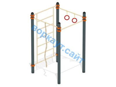 Воркаут комплекс ВC-18 в Новосибирске Воркаут комплекс ВC-18 в Новосибирске