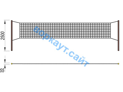 Волейбольные стойки СИО 3515 в Новосибирске