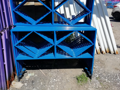 Ограждение площадки МАФ 5001 в Новосибирске