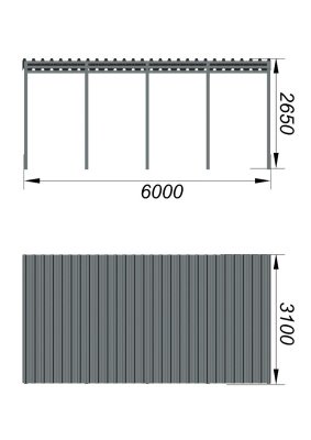Теневой навес трибун МАФ 4130 в Новосибирске
