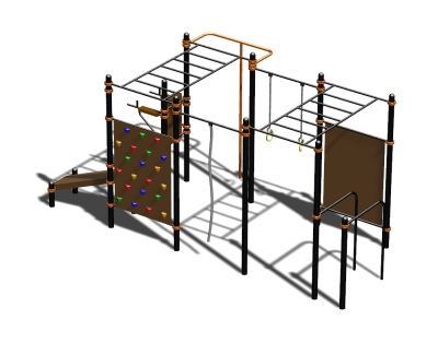 Спортивный комплекс воркаут ВС-70 в Новосибирске
