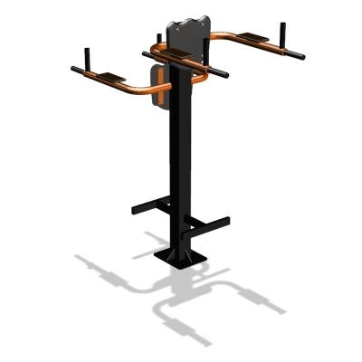 Уличный тренажер  "Брусья-пресс двойной"  УТ202 в Новосибирске