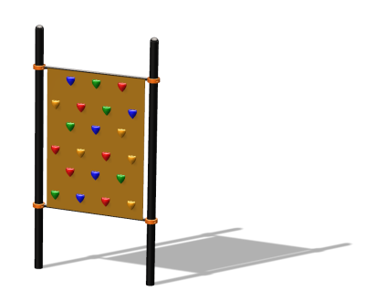 Воркаут стена для лазания ВС-35 в Новосибирске