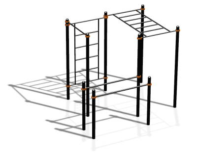 Спортивный комплекс воркаут ВС-154 в Новосибирске