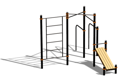 Спортивный комплекс воркаут ВС-133 в Новосибирске