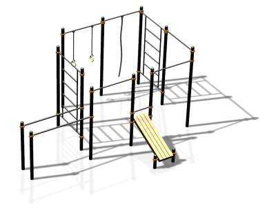 Спортивный комплекс воркаут ВС-157 в Новосибирске