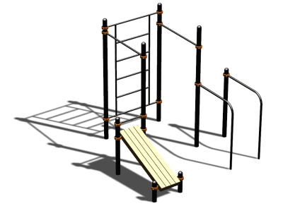 Спортивный комплекс воркаут ВС-123 в Новосибирске