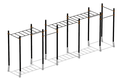 Спортивный комплекс воркаут ВС-72 в Новосибирске